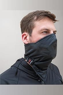 Grace Folly Half Face Mask for Cold Winter Weather. Use This Balaclava Snowboarding, Ski, Motorcycle. (Many Colors)(Black)