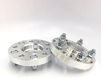 20mm Hubcentric Wheel Spacers 5x108 Compatible For Ford Fusion Jaguar F-Type XF XJ XJR XK XKR XE S-Type X-Type Compatible For Lincoln LS Continental Mark VIII MKZ MKC (2pcs 63.4mm M12x1.5)