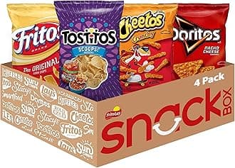 Frito Lay Big Bag Bundle, Classic Favorites Variety Pack, (Pack of 4)