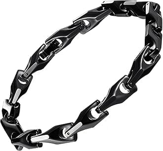 Unique Men's Solid Heavy Wheat Tungsten Carbide Bracelet that stands out