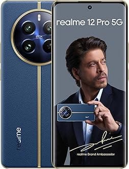 realme 12 Pro 5G Smartphone | 12GB RAM 512GB ROM | 50MP + 32MP | 6.7" AMOLED 120Hz Display | Snapdragon 6 Gen 1 | 5000mAh Battery | 67W Fast Charging | Dual SIM | Android 14 (Submarine Blue)