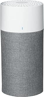 Blueair air purifier 3210 Cleans 183 sq. ft.Filter change Indicator Unique HEPA Silent technology combines 2 filteration technology kills bacteria and virus Activated Carbon absorbs chemicals - White
