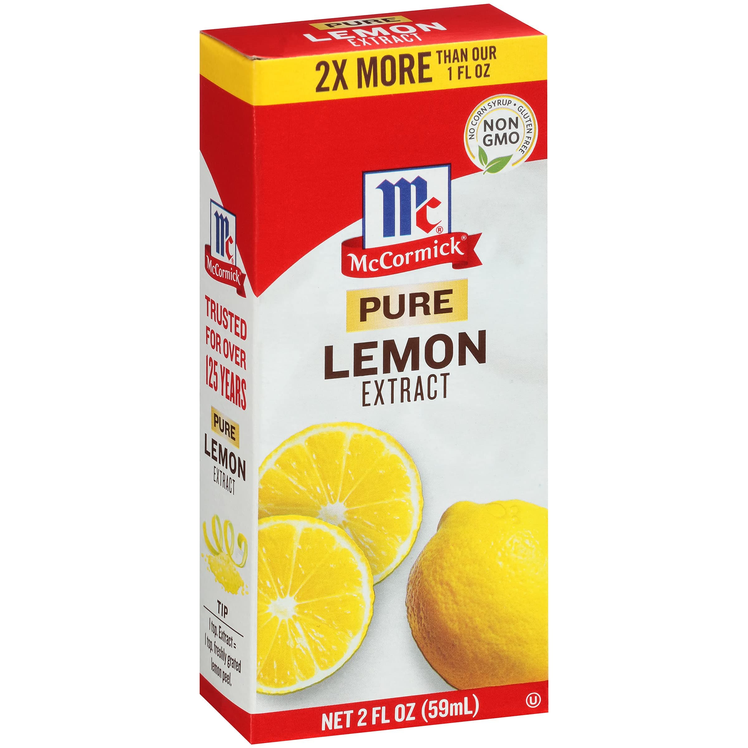 Pure Lemon Extract, 2 Oz.