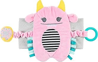 Gripebelt Heated Belly Band, Soothe Baby's Tummy with Gentle Warmth and Compression, Monster, 3m+, Pink