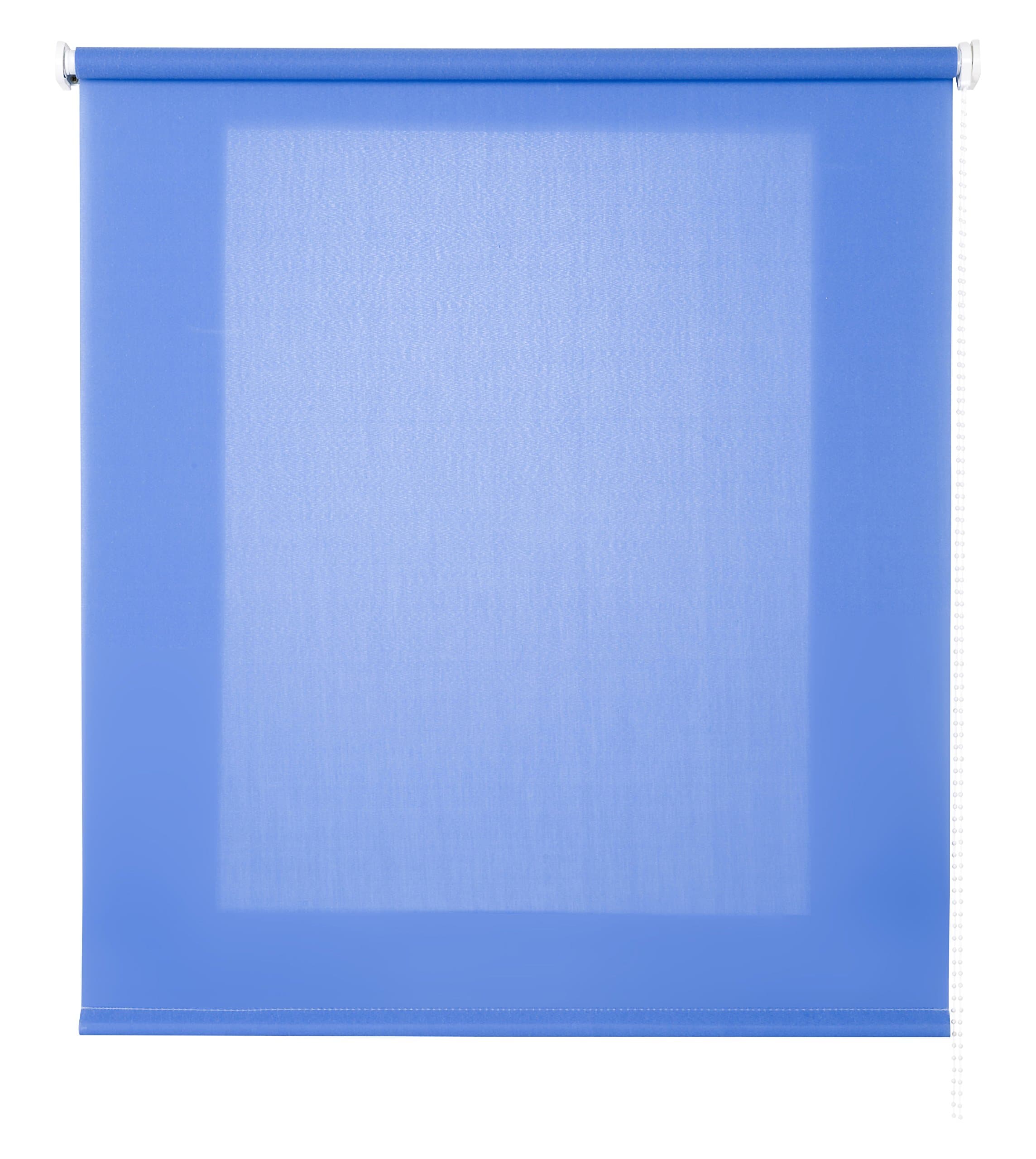Estores Basic - Translucent Roller Blind, Blue 90x6x250 cm blue