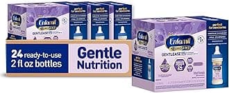 NeuroPro Gentlease Ready-to-Feed with Smaller Proteins for Easy Digestion,Brain Supporting DHA, HuMO6* Blend, Baby Formula for easing Fussiness, Gas, Spit-up in 24hrs, 2 Fl Oz (6 ct), 4 Pack