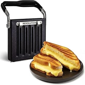 Toastie Press (Works With All Toasters) Conveniently Toast Delicious Grilled Cheeses, Quesadillas, and Paninis in Your Toaster