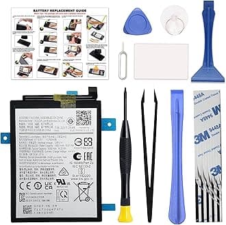 for Galaxy A14 5G Battery Replacement WT-S-W1, Compatible with Samsung Galaxy A14 5G SM-A146B, SM-A146B/DS, SM-A146U with Instruction & Repair Toolkit