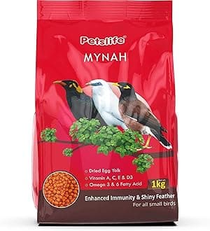 PETSLIFE Bird Food for Mynah, 1 kg