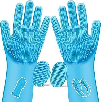 6PCS Pet Grooming Kit(Light Blue)