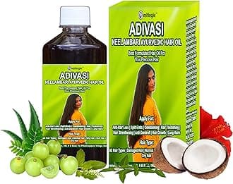 Adivasi Neelambari Herbal Hair Oil 200ml, Natural Herbs And Roots Oil, No Side Effects, (Pack Of 1)