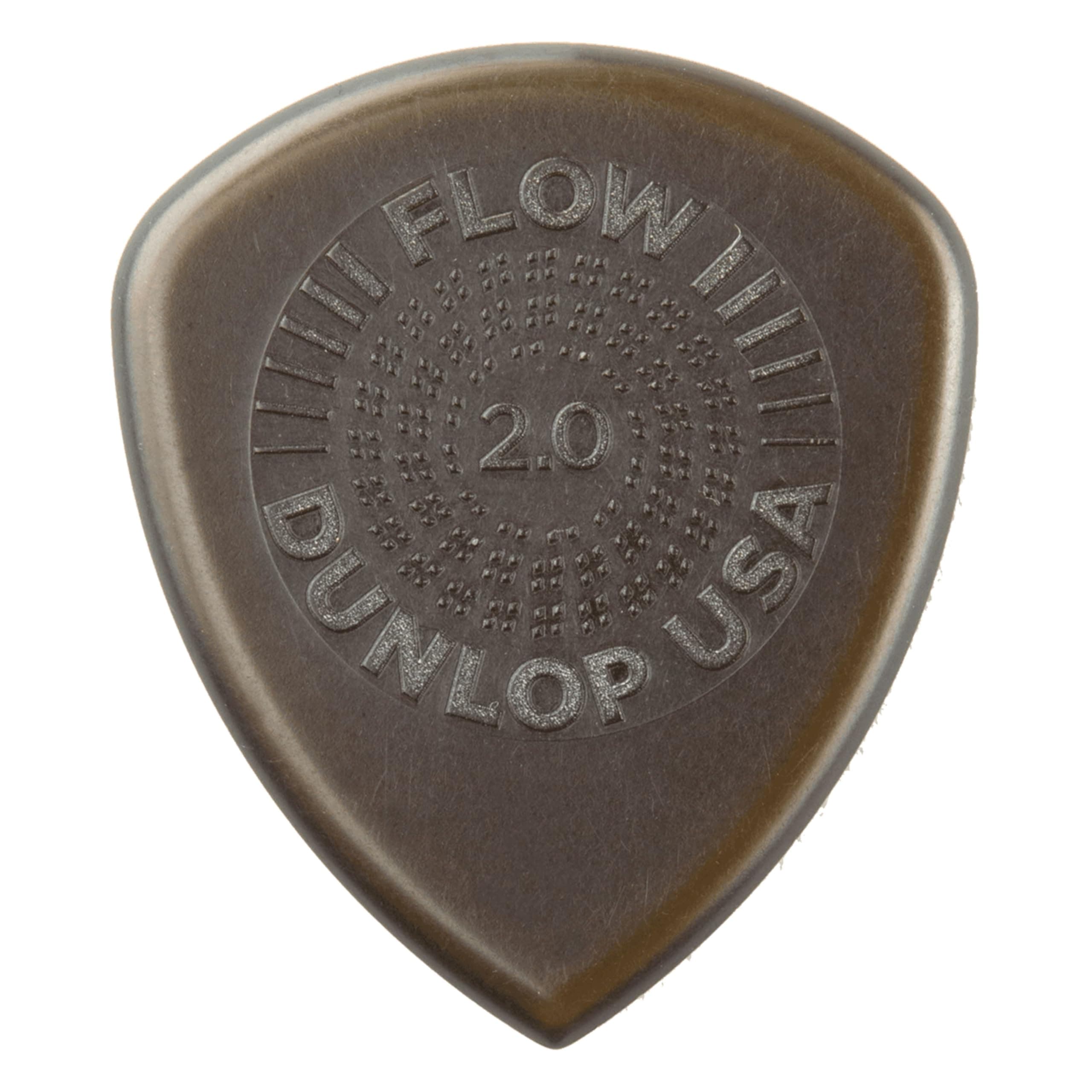Jim Dunlop Flow® Standard Pick 2.0MM - 6 Pack