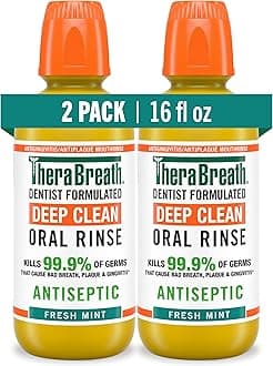 Therabreath Deep Clean Rinse Fresh Mint
