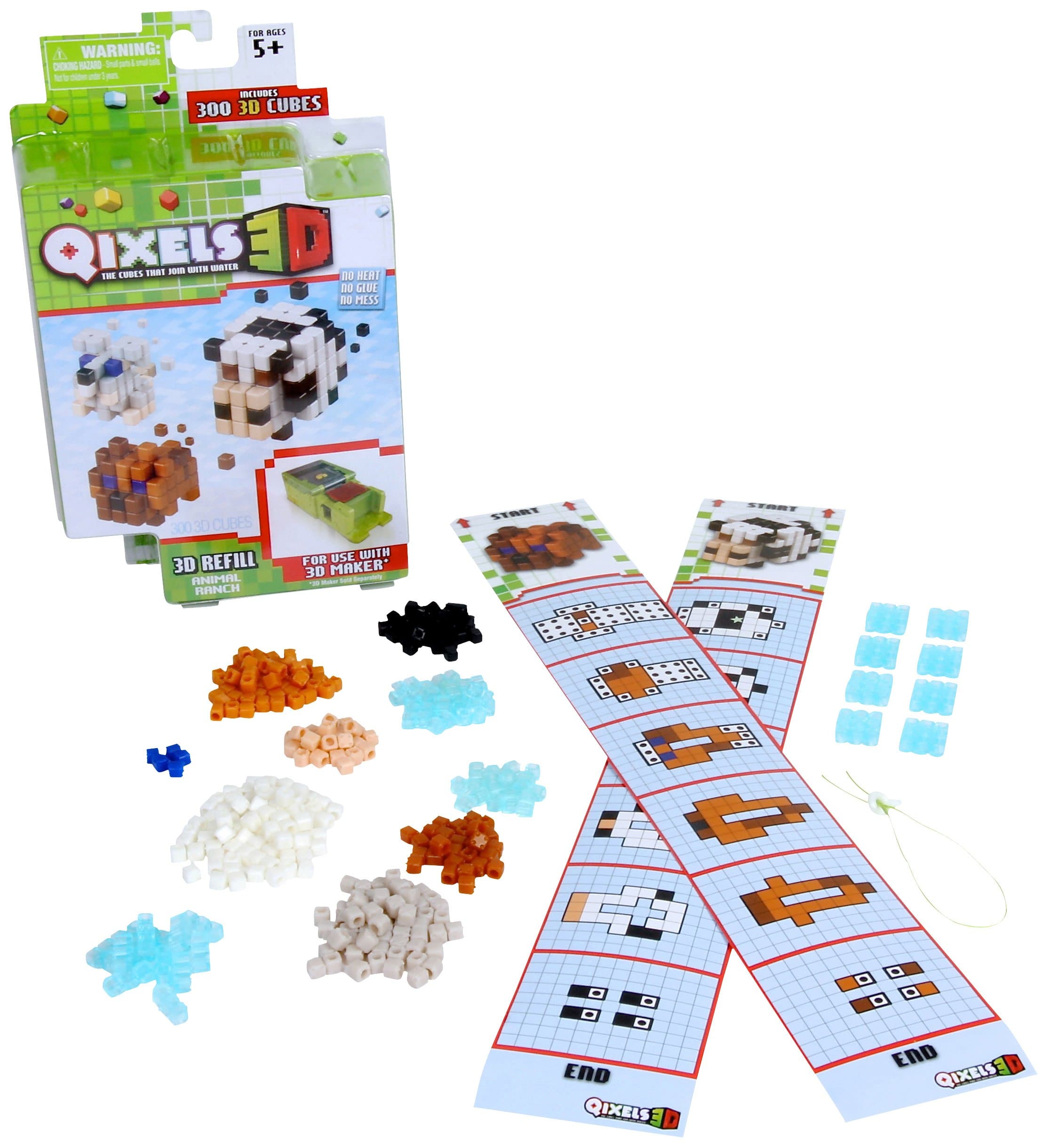 QIXELS 3D Refill - Animal Ranch