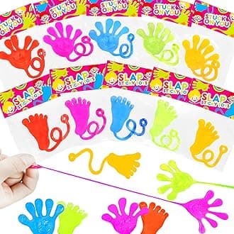 Party Favors Goodie Bag Stuffer Fillers for Kids (30 PCS), Large Sticky Hands & Feet for Birthday Pinata, Classroom Students Non Candy Treats Prizes Supplies Toys Gifts for Toddlers Boys Girls
