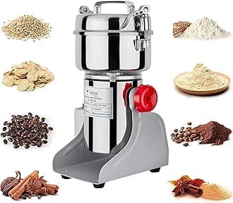 Vishvas Oil Maker Masala Grinder Machine for Home Use with 300gm Dry Masala Spices Mixer Grinder Machine 300 GM (White)