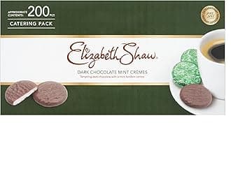 Elizabeth Shaw Dark Mint Creme Catering Pack - | Rich and Luxurious Dark Chocolate with Mint Fondant centre - Hospitality - Weddings - Events & Parties, Christmas