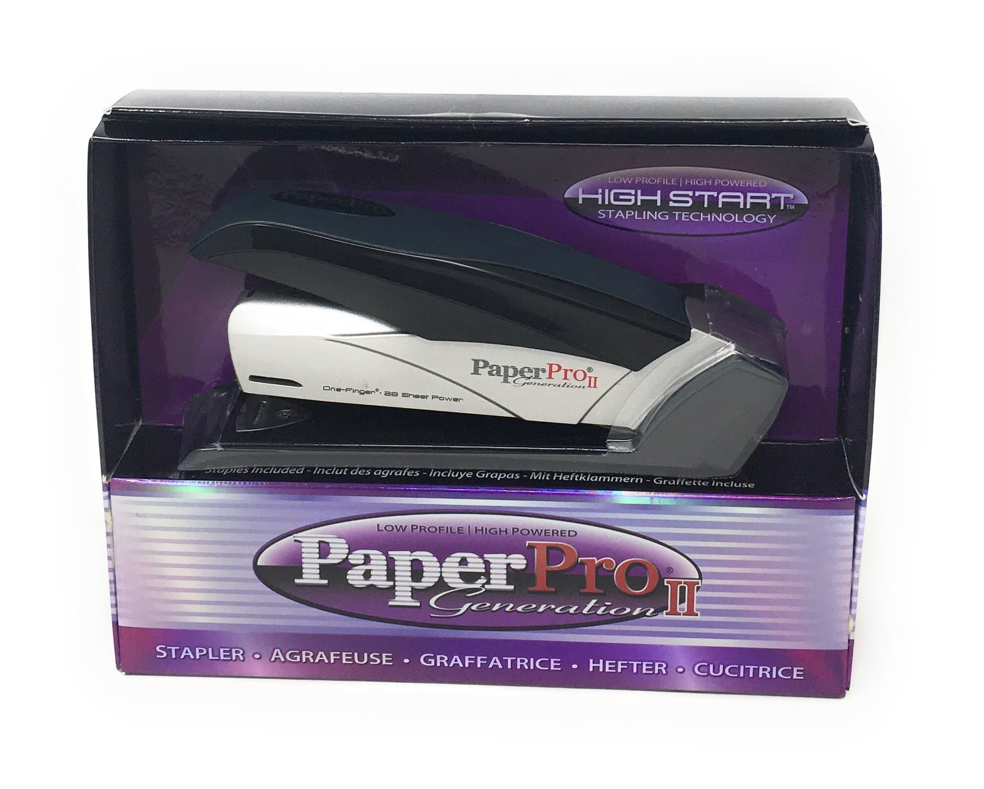PaperPro Generation II High Powered Stapler- With One Finger Stapling Power