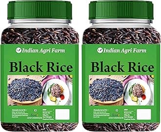 IAgriFarm Black Kavuni Rice Pack of 2 KG | Karuppu Kavuni Arisi