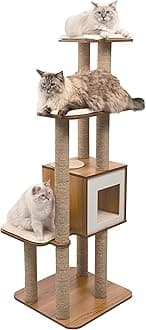 Vesper High Base Extra Large Cat Tree, Cat Furniture, 52060