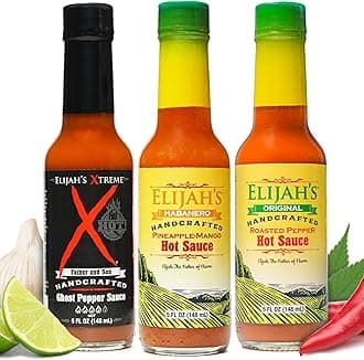 Mild & Hot Trio Hot Sauce Variety Set (Mild & Hot Trio Variety Pack, 5oz (3 Bottles))