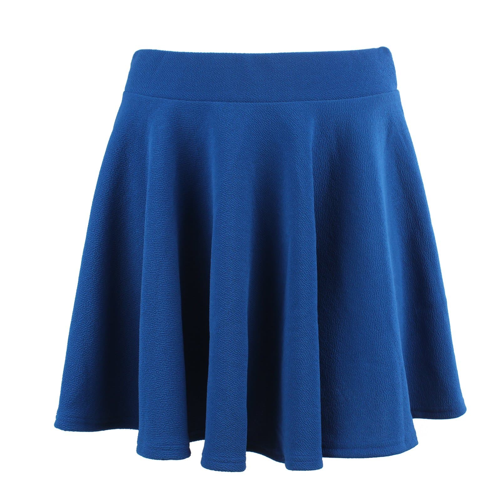 Amazing Closet A-Line Short Pleated Skirt Puff Basic Versatile Casual
