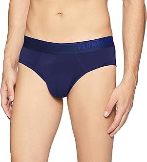 Men's Nylon Brief (30007_Maritime Blue_Large)