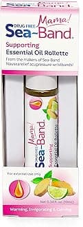 Sea-Band Mama! Essential Oil Calming Aromatherapy Rollette for Morning Sickness Relief