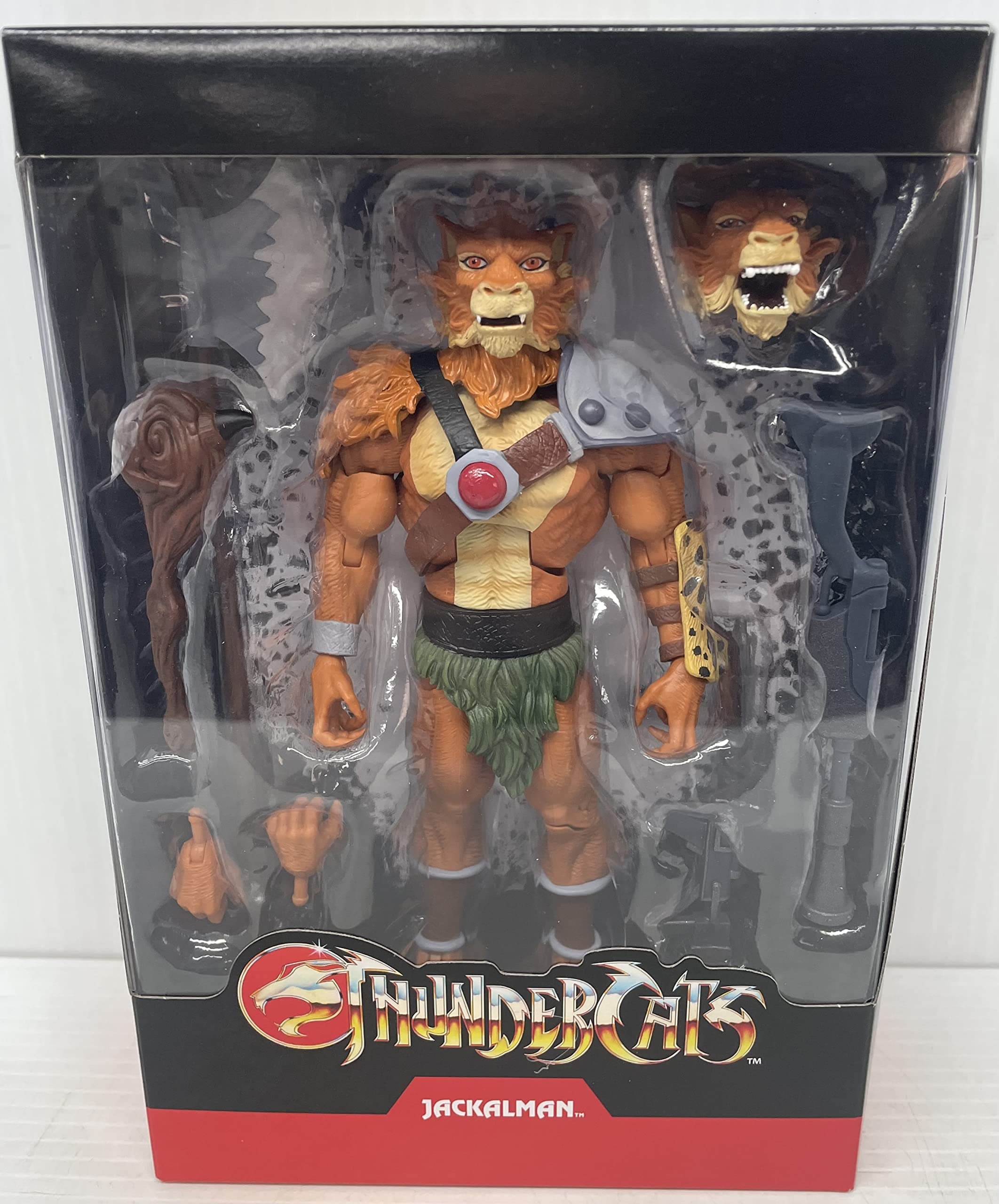 Thundercats: Jackalman (Version 2) Ultimates Action Figure, Multicolor
