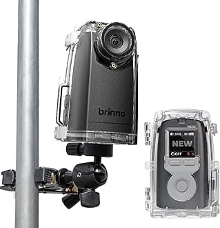Time Lapse Camera BCC300-C Bundle, Outdoor Construction Jobsite Plant Weather - HDR FHD1080P Timelapse Camera LCD Screen - Extended Battery Life IPX4 Water-Resistant Housing and Clamp
