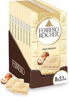 Ferrero Rocher White Chocolate Hazelnut Bar