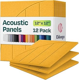 carve 1 Square Poly-fiber Beveled (12 Pack) 30cm Sunset Yellow