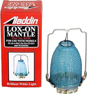 Aladdin Lamps R-150 Lox-On Mantle White Light with 40 Candle Power