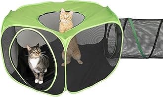 Outdoor Catio Furniture and Play Kits for Cats, Combo/Large