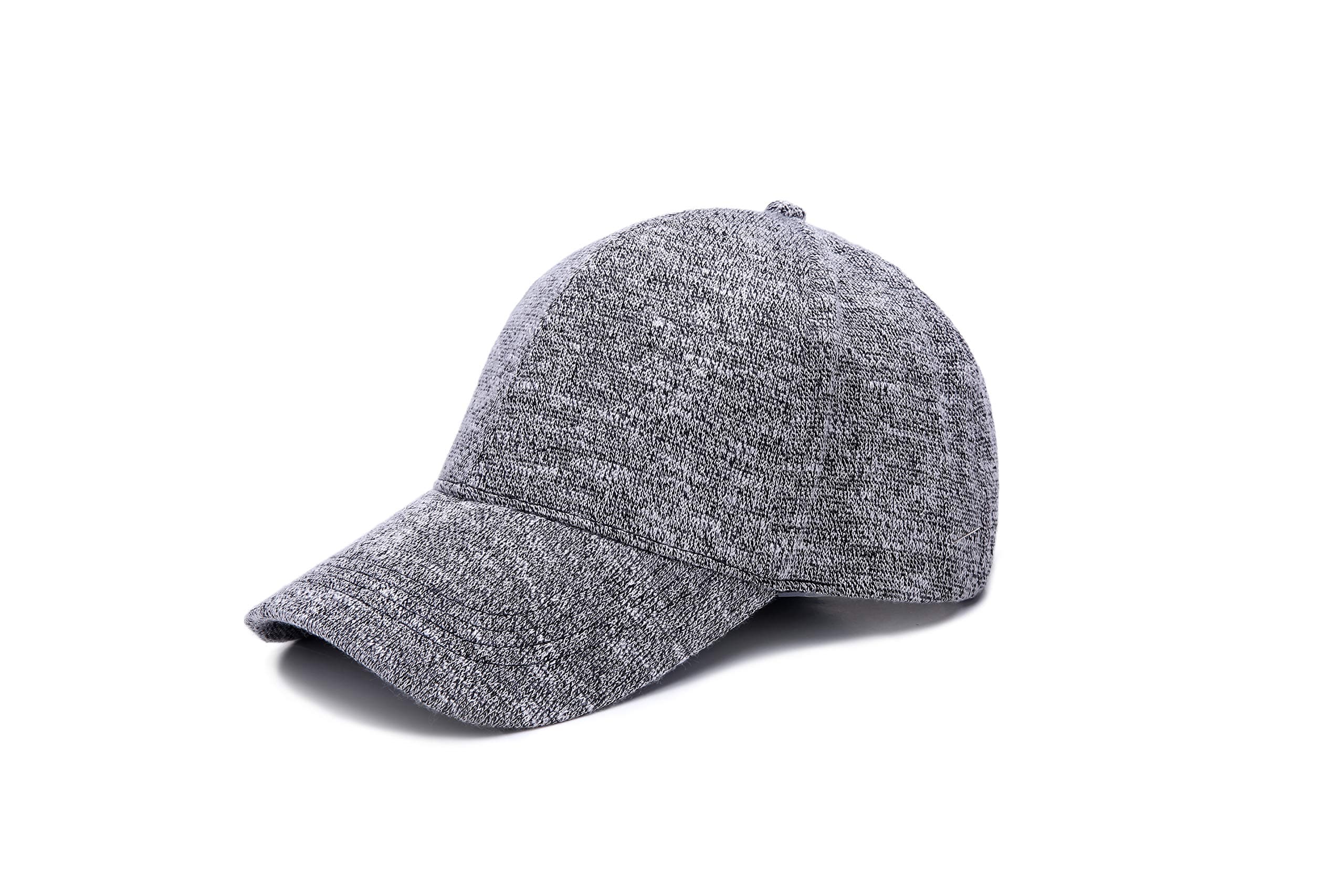 JOOWEN Unisex Knitted Textured Baseball Cap Soft Adjustable Solid Dad Hat for Women Men