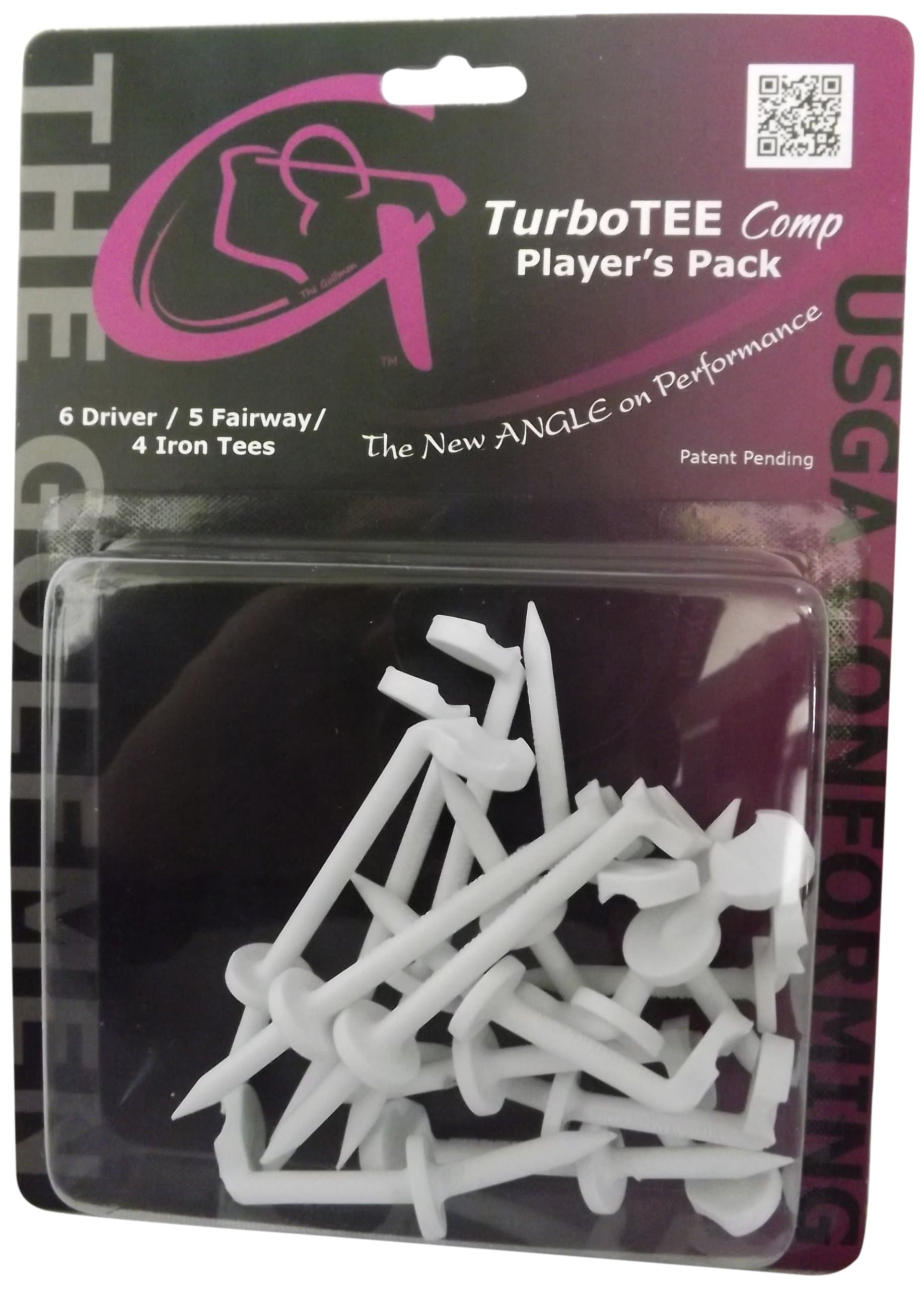 The Golfmen Comp Turbo Tee Player Pack