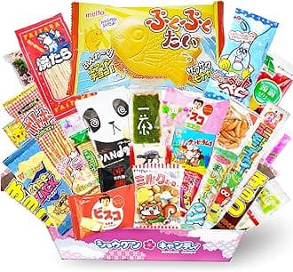 SHOGUN CANDY, Japanese Snacks Mystery Box 30 Pcs, Japanese Sweets gift