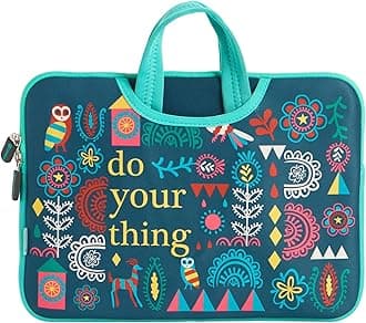 Chumbak Women's Laptop Sleeve/Bag (13 Inch)