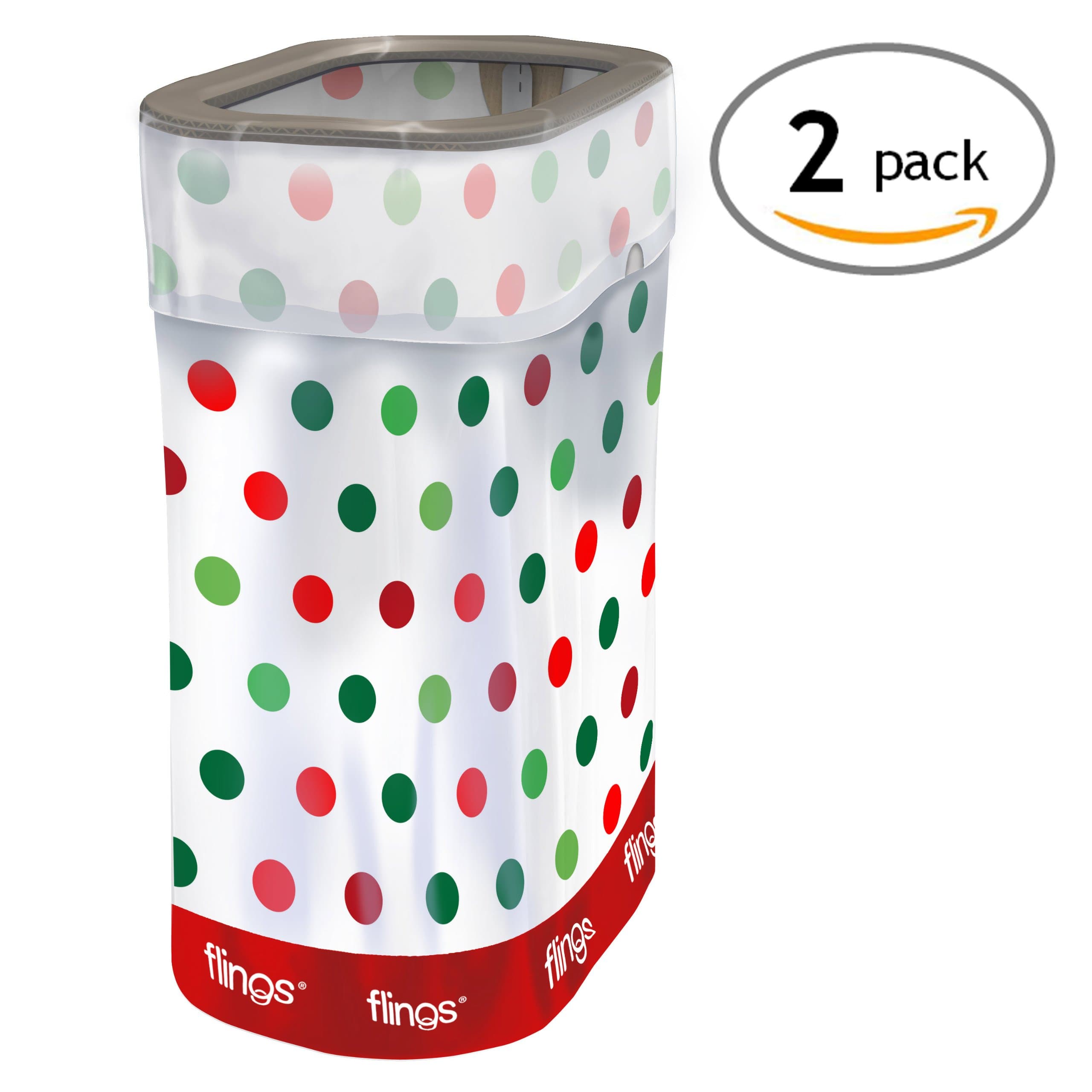 Bins POP UP Holiday Dots - 2-Pack