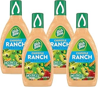 Wish-Bone Chipotle Ranch Dressing, 15 FL oz (Pack of 4)