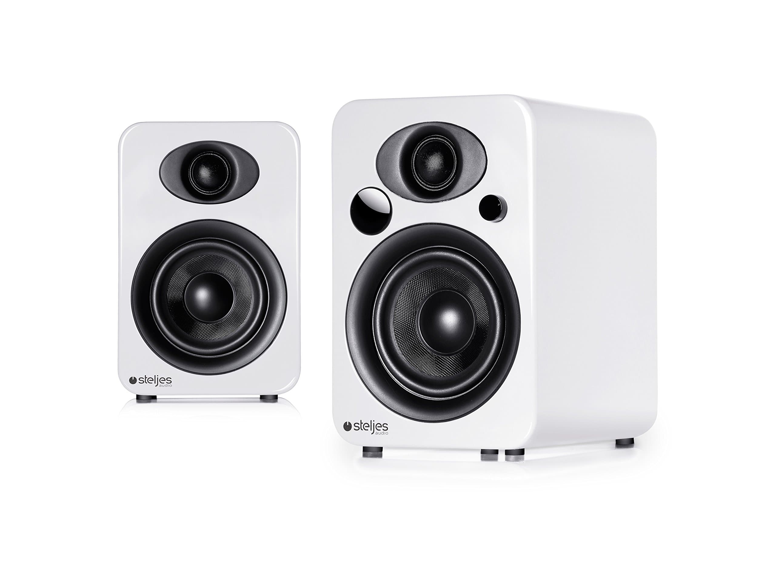 Ns3 White Active Bluetooth Speakers (Pair)