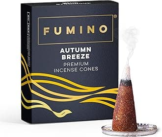 Fumino® Autumn Breeze Fresh Incense Cones 20 per Box Masala Agarbatti Joss Scent Fragrance for Relaxation and Meditation, Home and House Decor