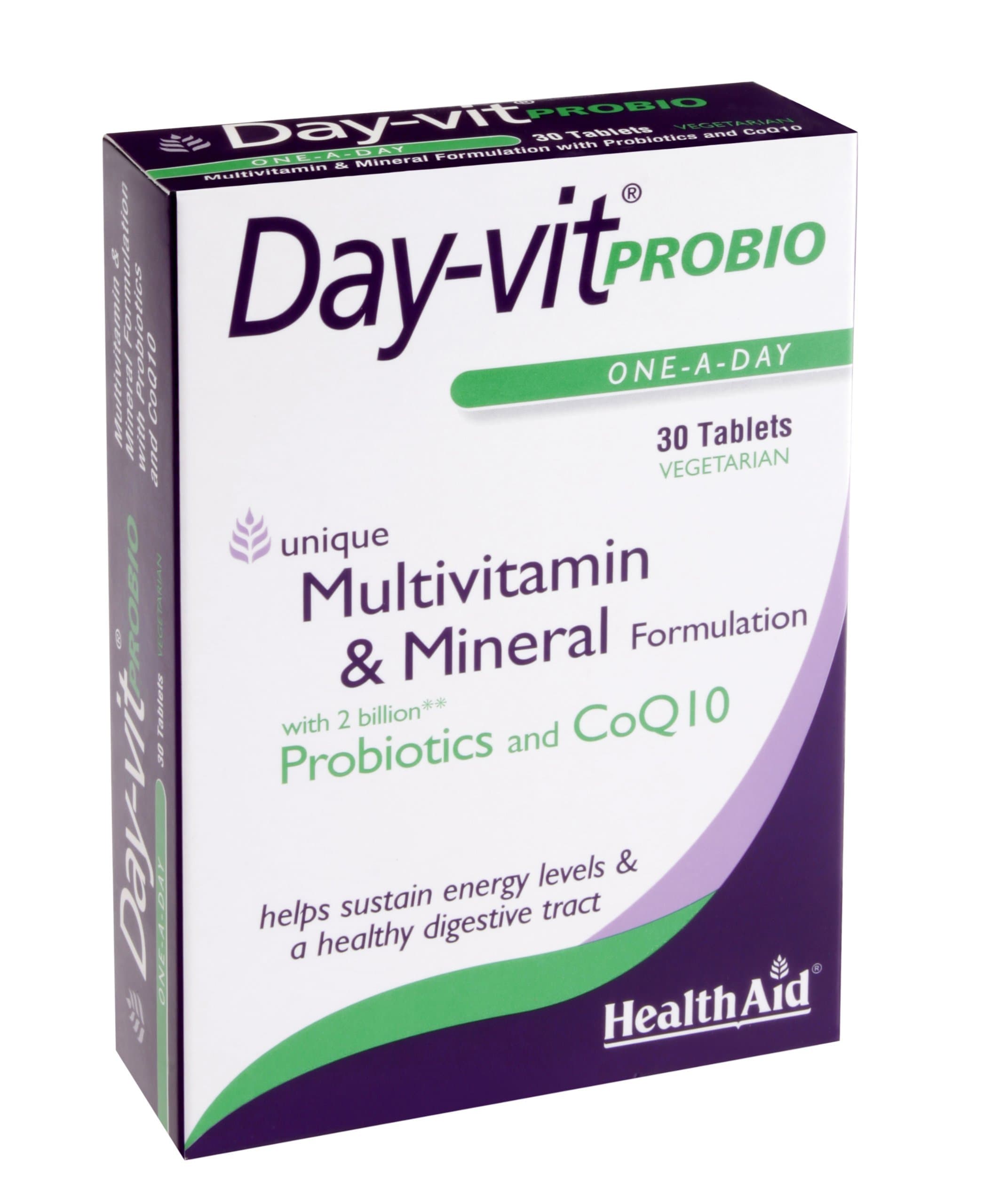 HealthAid DAY-VIT PROBIO TABS.30'S
