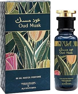 OUD MUSK from PARFUM DELUXE Non Alcoholic Halal Perfume for Men and Women 80ml Long Lasting and Alcohol Free