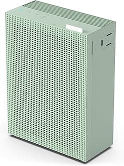 Air Purifier for Home Bedroom, ECARF Quiet Mark Certified, 20 dB Sleep Mode, easy pull-out washable pre-filter for less mess, for allergy, smoke, pollen, pet, air purifiers, Airmega 150, Green