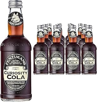 Fentimans Curiosity Cola - Botanically Brewed Cola - Exquisitely Crafted & Refreshing Soft Drinks - Gluten-Free and Vegan Friendly Soft Drinks - 12 x 275ml Bottles