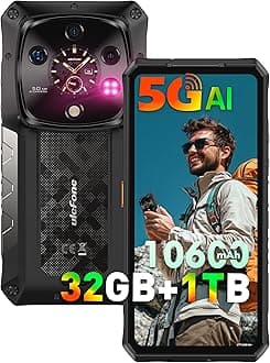 Ulefone Armor 28 Ultra 5G AI Rugged Phone, 32GB+1TB/2TB Expansion, MTK Dimensity 9300+ 12-Core, 6.67" AMLOD Dual Screen, 64MP+50MP+50MP Real Camera, 120W, IP68/IP69K, 8K Video, Widevine L1, Android 15
