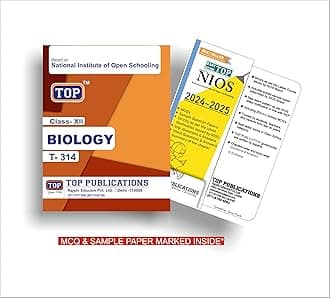 TOP NIOS Biology Guide Class 12 (T-314)