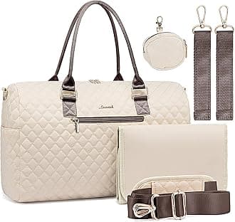 Diaper Bag Tote with Pacifier Case and Changing Pad, Large Capacity Mommy Bag for Hospital and Weekender Travel, Functional Baby Bags Newborn Baby Essential