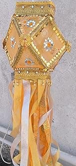 Handcrafted Handmade Beautiful Decorative Cotton Lantern for Diwali Decoration